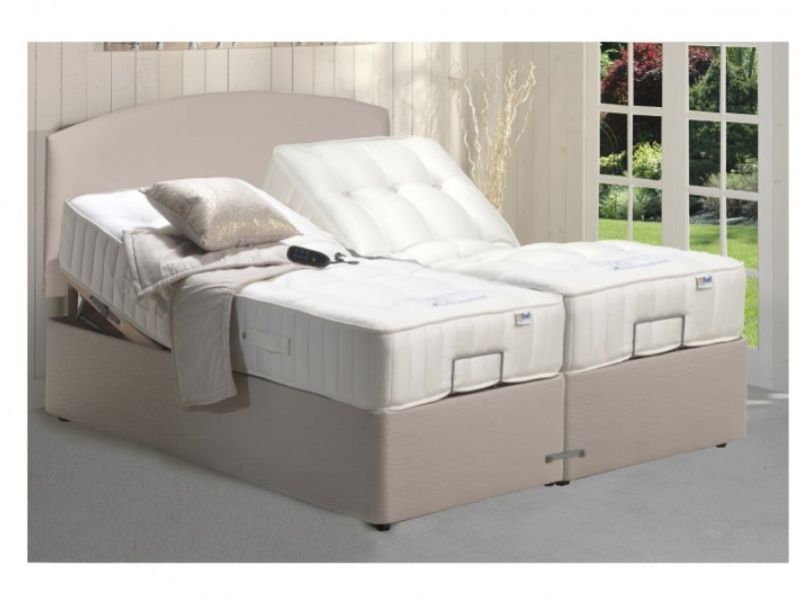 Furmanac Mibed Lewes 6ft Super Kingsize 1200 Pocket With Memory Electric Adjustable Bed