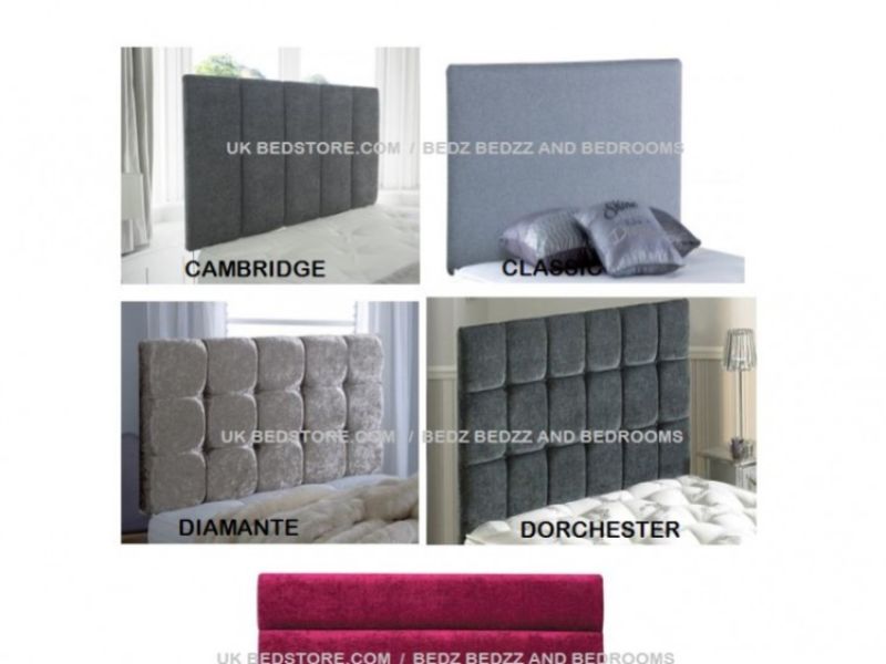 Vogue 4ft6 Double End Lift Ottoman Bed Base (Choice Of Colours)