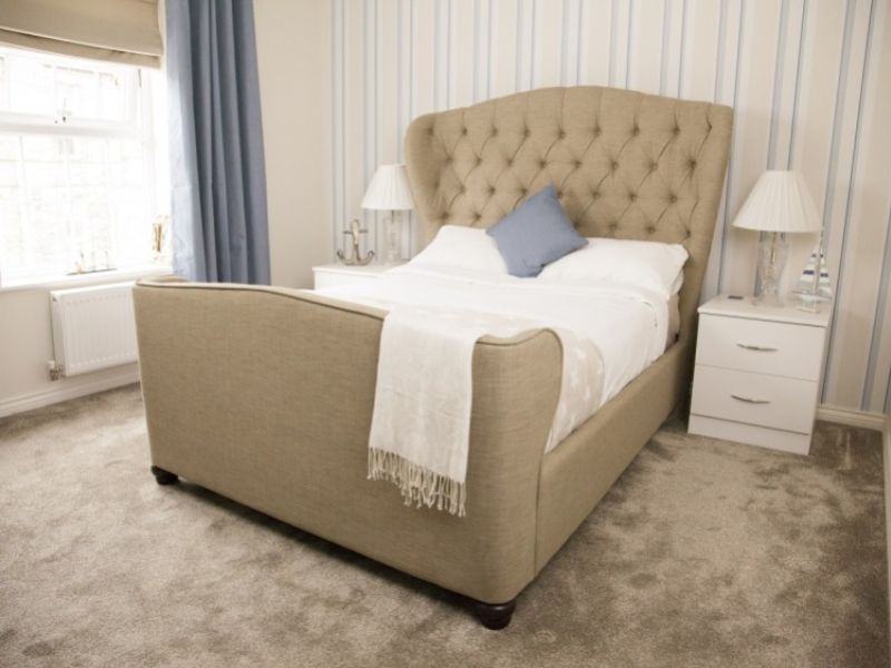 Flair Furnishings Farnhill 5ft Kingsize Fabric Bed Frame