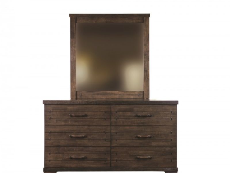 Sweet Dreams Mozart 6 Drawer Chest of Drawers with Mirror