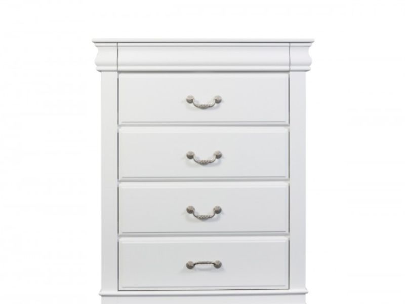 Sweet Dreams Storm White 5 Drawer Chest