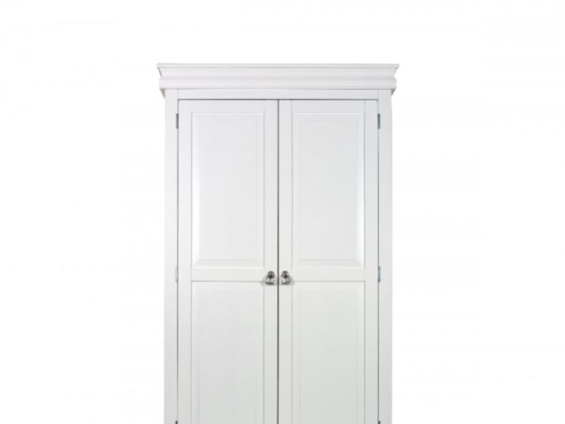 Sweet Dreams Storm White 2 Door Wardrobe