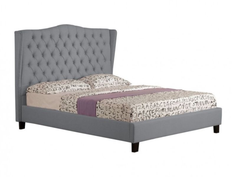 Sweet Dreams Bedford 4ft6 Double Slate Fabric Bed Frame