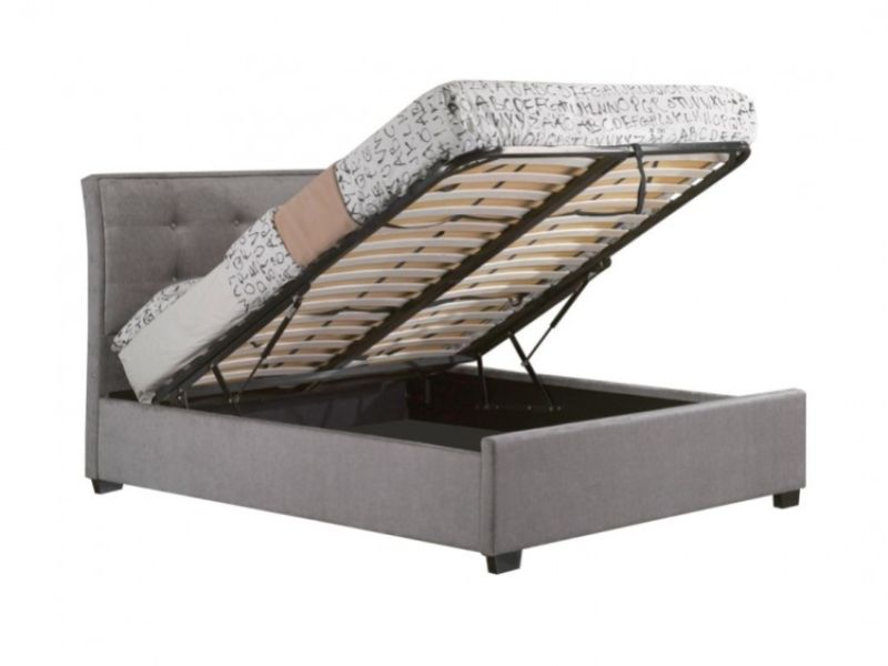 Sweet Dreams Edmonton 5ft Kingsize Shell Fabric Ottoman Bed Frame