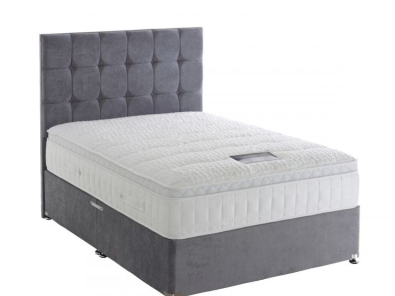 Dura Bed Silver Active 3ft Single 2800 Pocket Springs Divan Bed