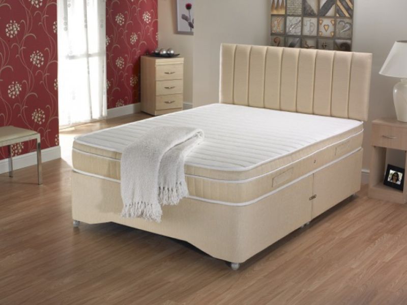 La Romantica Shantay 3ft Single Memory Foam Divan Bed