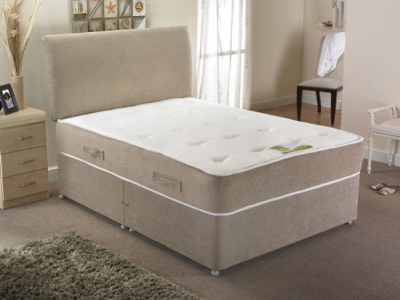 La Romantica Venice 6ft Super Kingsize 1500 Pocket With Memory Foam Divan Bed