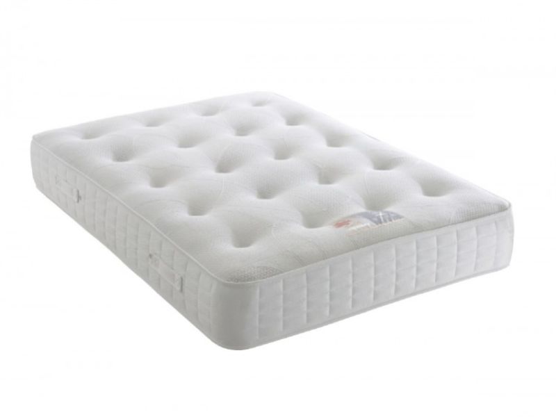 Dura Bed Pocket Plus Memory 3ft Single Divan Bed 1000 Pocket Springs and Memory Foam