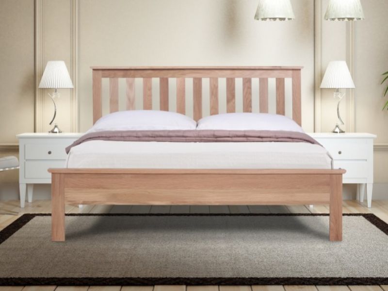 Emporia Oakland 3ft Single Solid Oak Bed Frame