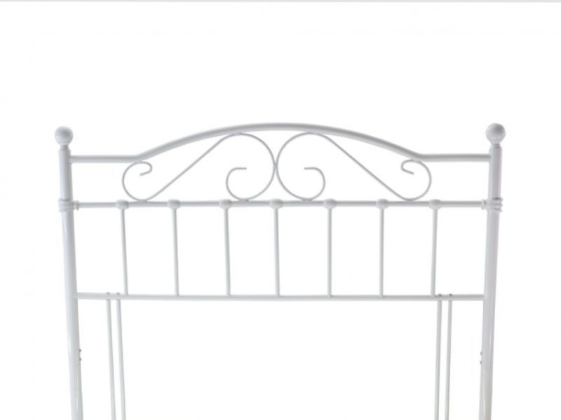 Metal Beds Sus 4ft Small Double, King Size Bed Short Headboard
