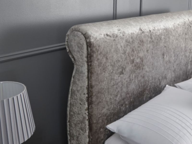 GFW Chicago 5ft Kingsize Crushed Velvet Bed Frame