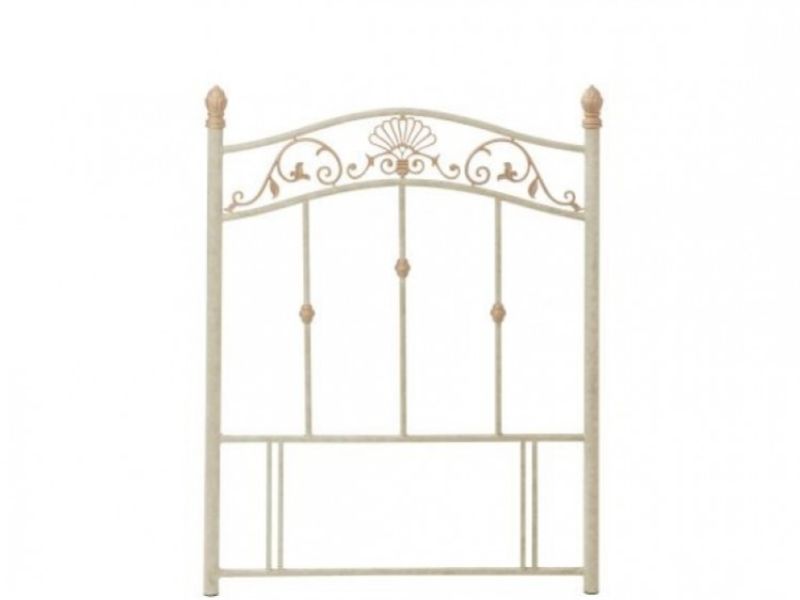 Bentley Designs Angelica 3ft Single Metal Headboard
