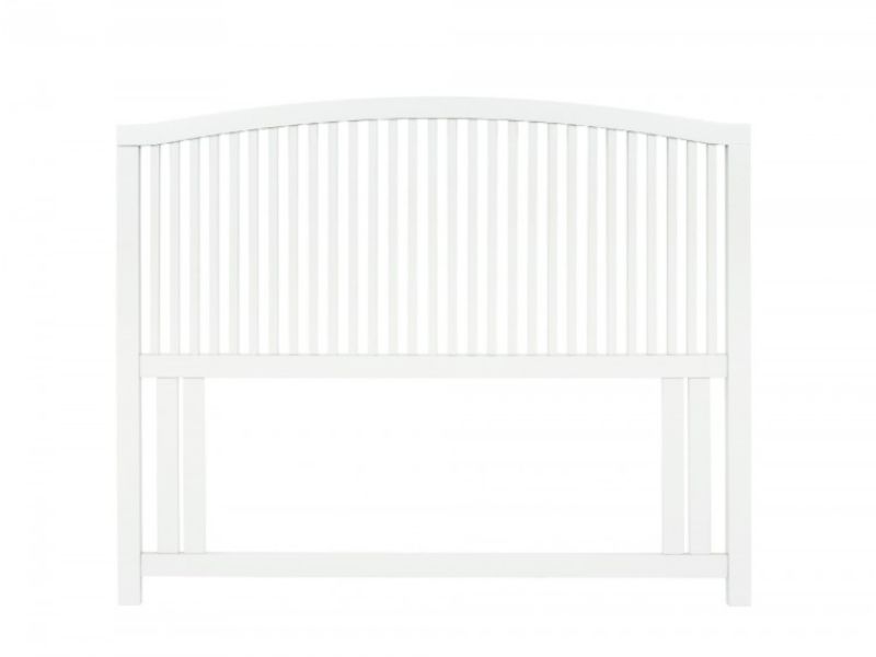 Bentley Designs Ashby White 4ft6 Double Wooden Headboard