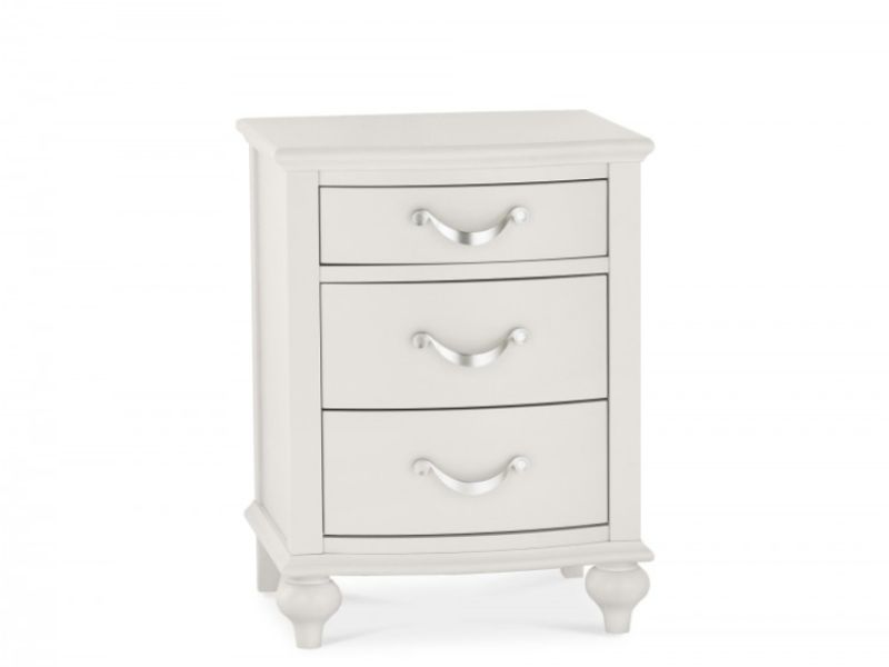 Bentley Designs Montreux Soft Grey 3 Drawer Bedside