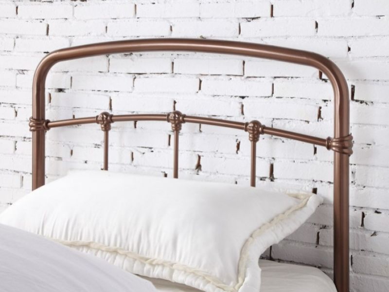 Flintshire Mostyn 3ft Single Rose Metal Bed Frame