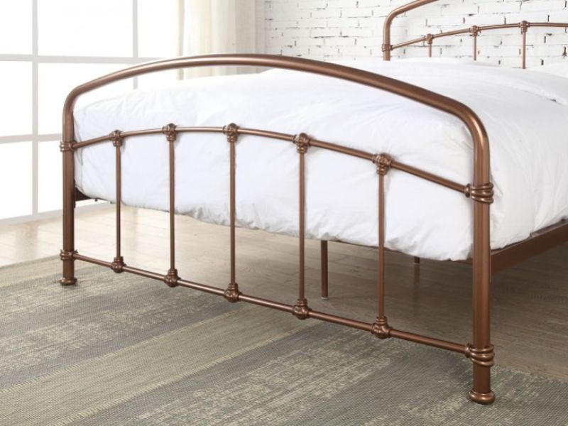 Flintshire Mostyn 5ft Kingsize Rose Metal Bed Frame