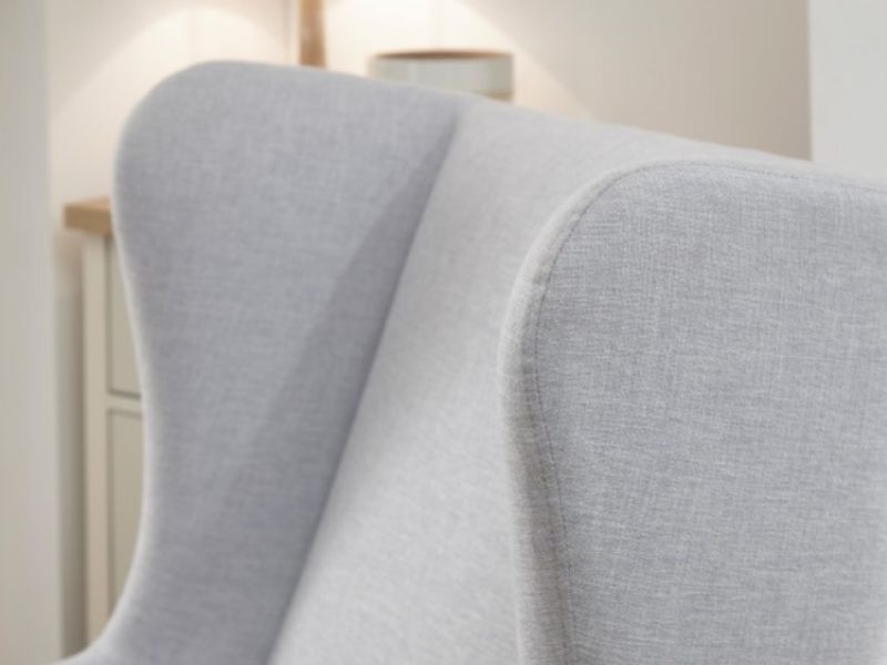 GFW Hamish Wing Chair In Light Grey