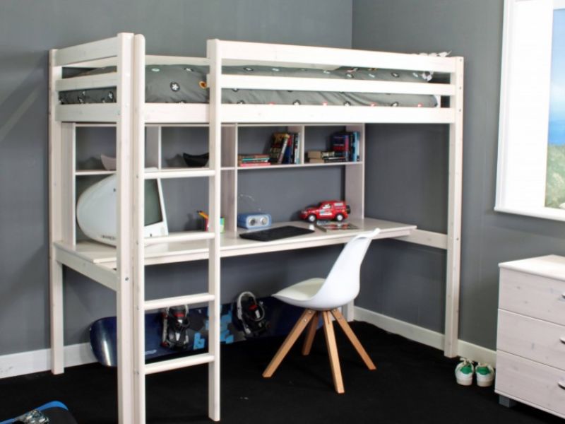 Thuka Hit 10 Childrens High Sleeper Bed With Desk