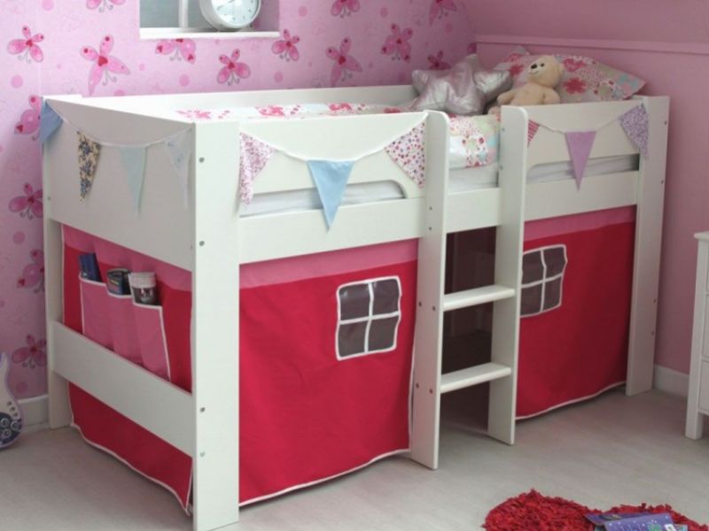 Flexa Jessie Childrens Mid Sleeper Bed