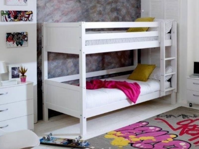 Thuka Nordic Bunk Bed 1 With Grooved White End Panels