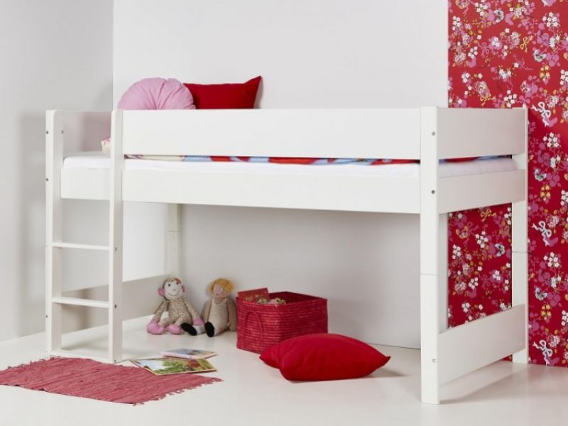 Flair Furnishings Hettie White Midsleeper Bed