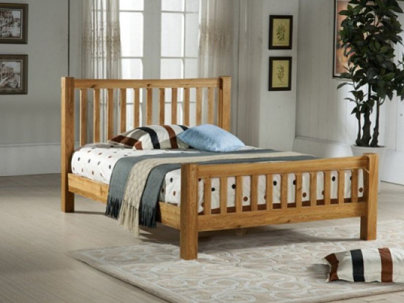 Time Living Denver 4ft6 Double Oak Bed Frame