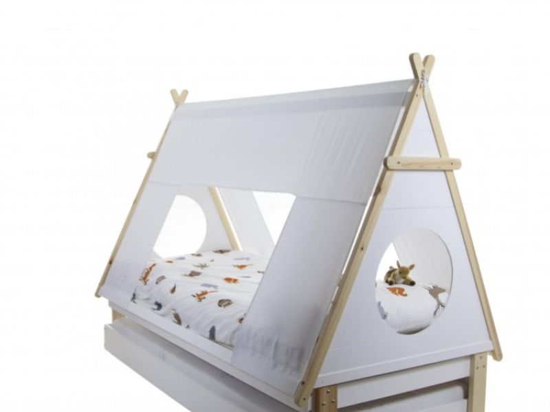 Flair Furnishings Teepee Tent Fun Bed With Trundle