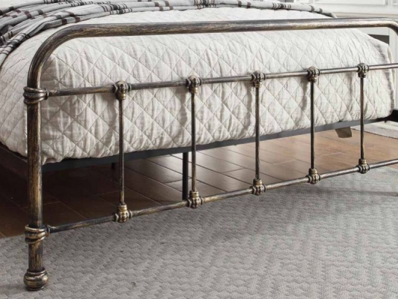 Sleep Design Burford 4ft6 Double Rustic, Victorian Style King Bed Frame