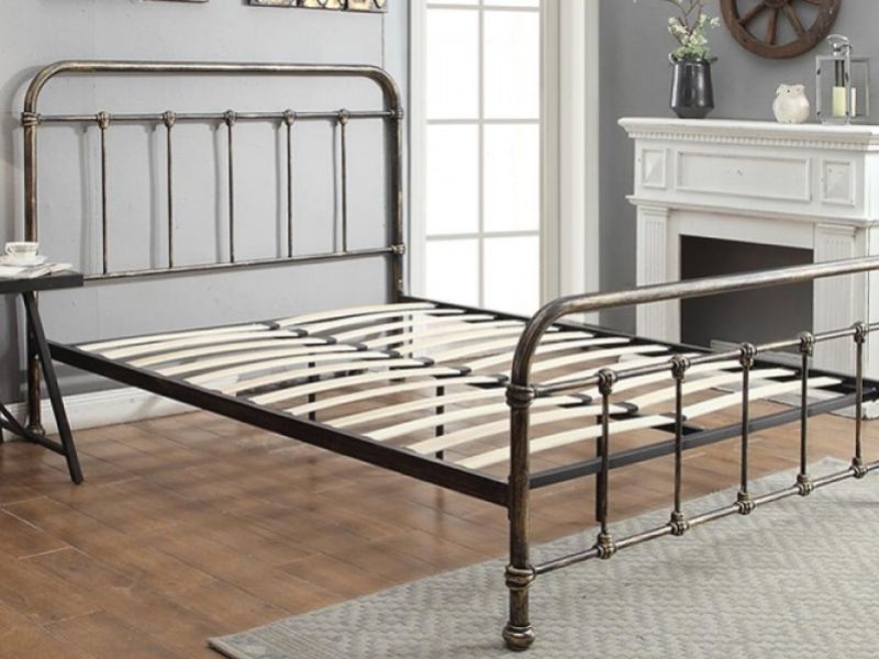 Sleep Design Burford 5ft Kingsize, Hospital Style Bed Frame King Size