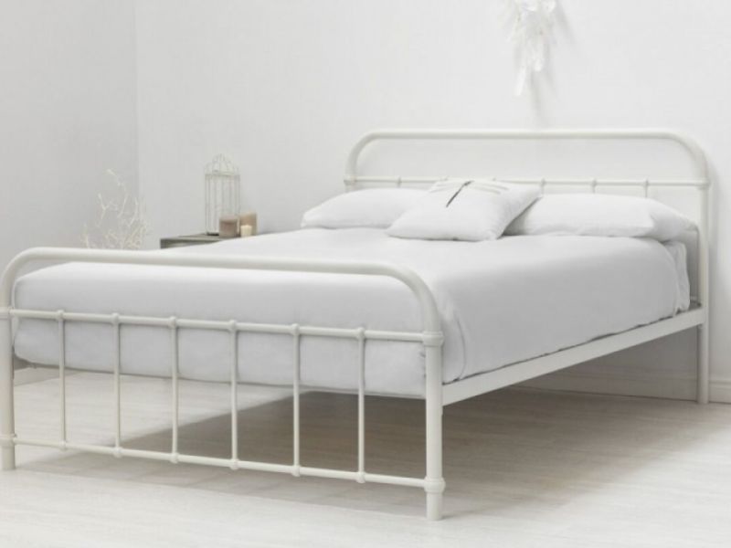 Sleep Design Henley 5ft Kingsize Stone, Hospital Style King Size Bed