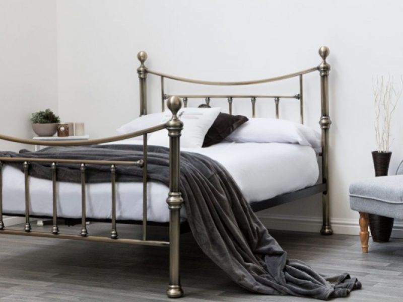 Sleep Design Stratford 4ft6 Double, How To Antique A Metal Bed Frame