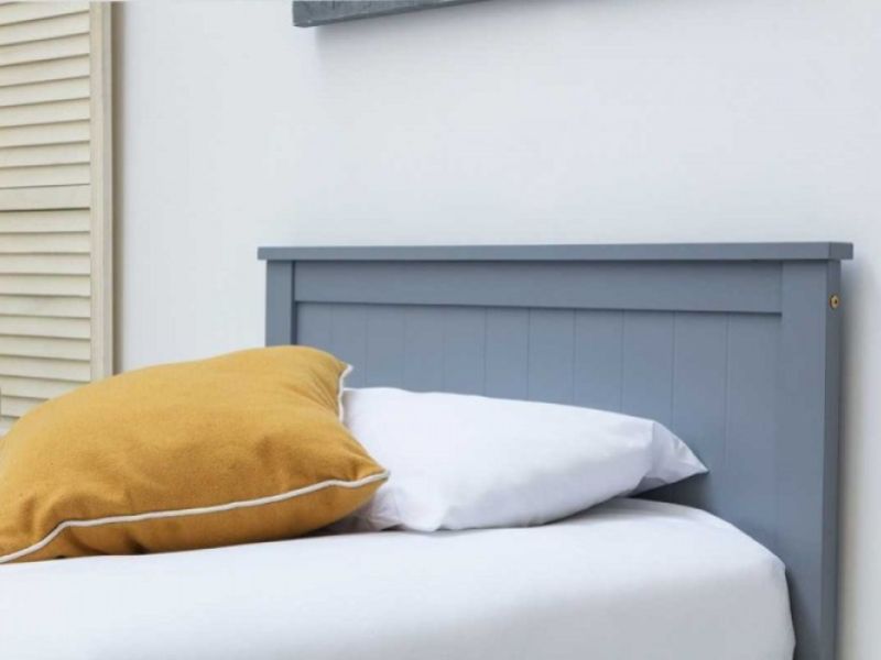 Sleep Design Tabley 3ft Single Grey Wooden Bed Frame