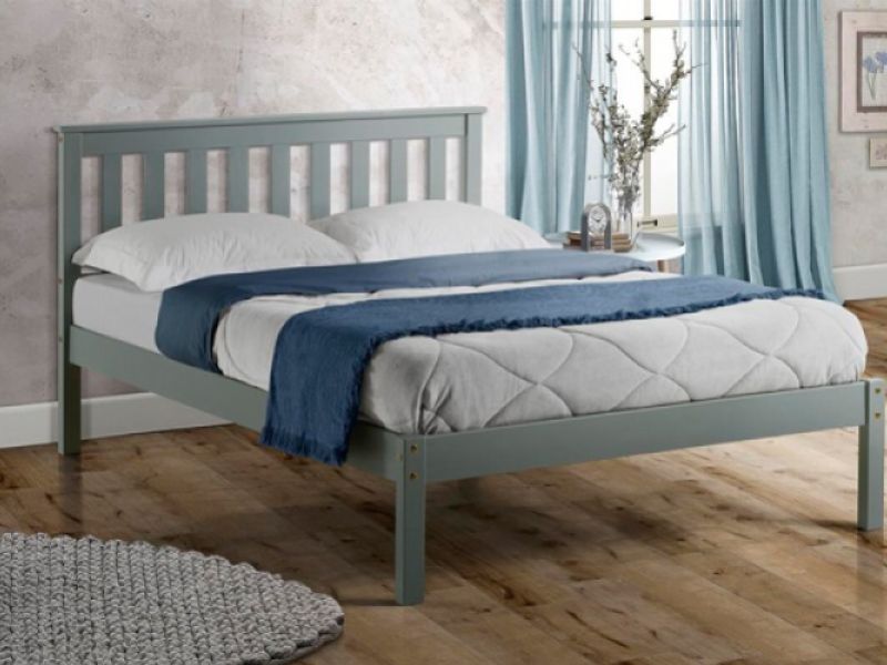 Birlea Denver 4ft Small Double Grey Wooden Bed Frame