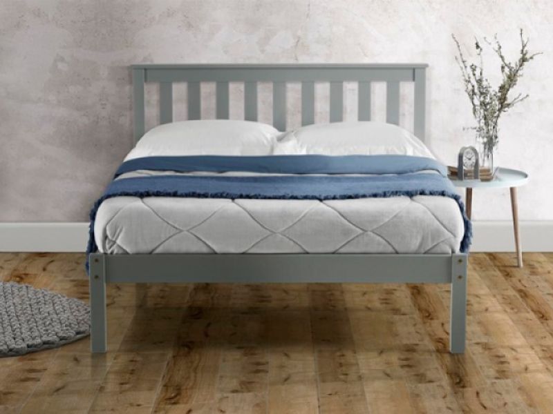 Birlea Denver 4ft Small Double Grey Wooden Bed Frame