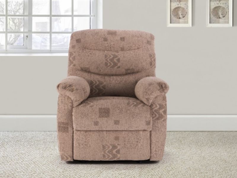 Birlea Regency Wheat Fabric Recliner Chair