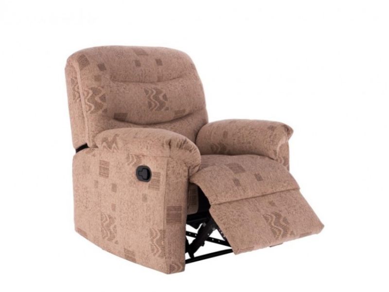 Birlea Regency Wheat Fabric Recliner Chair