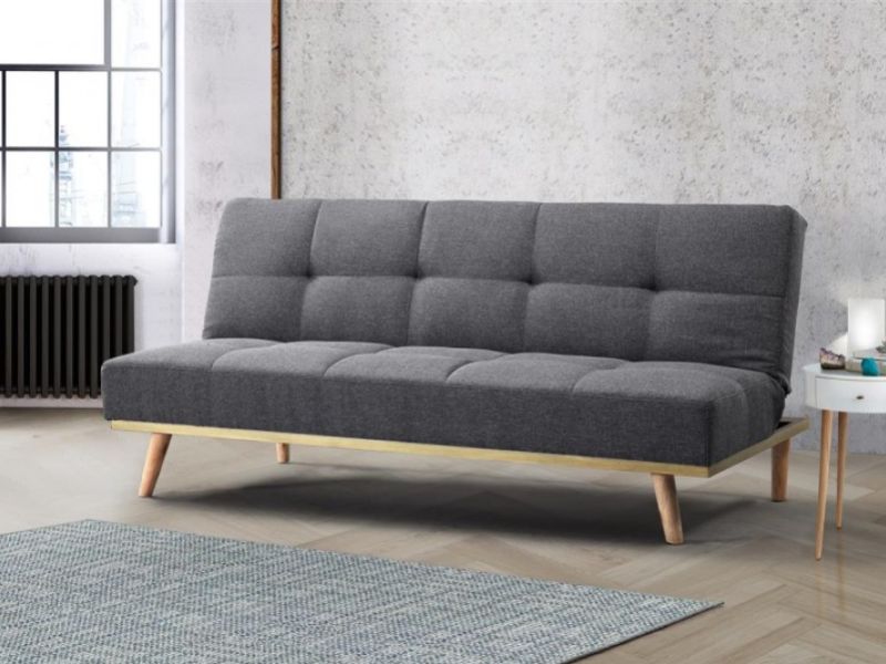 Birlea Snug Grey Fabric Sofa Bed