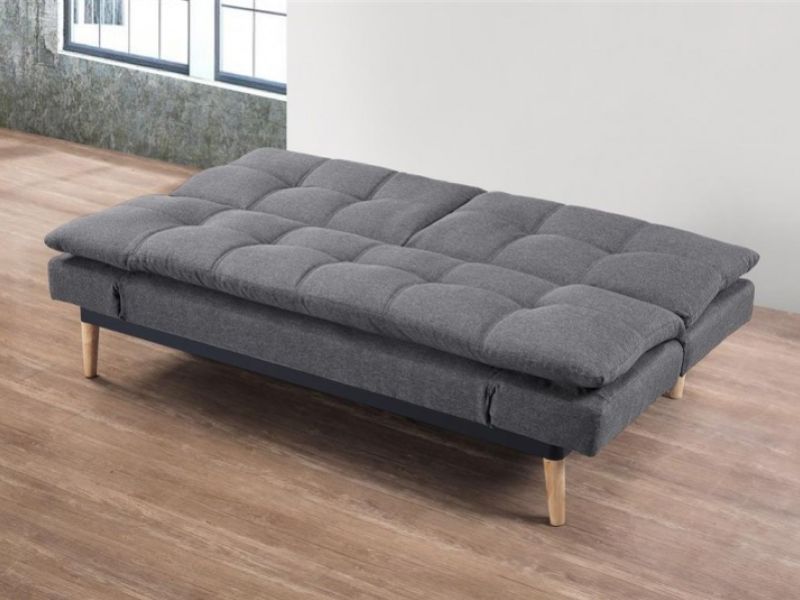 Birlea Squish Grey Fabric Sofa Bed