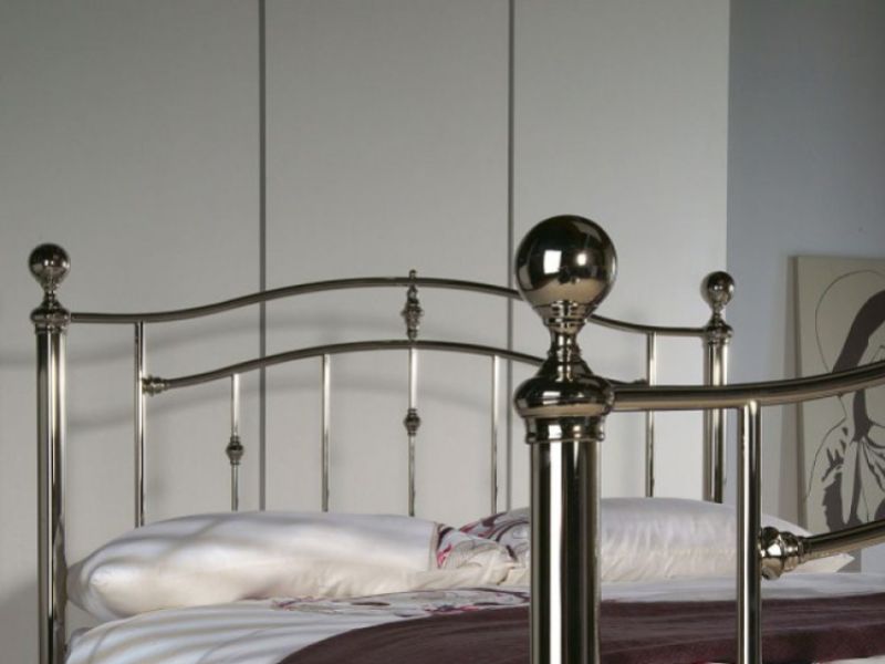 Limelight Callisto 4ft6 Double Chrome Metal Bed Frame