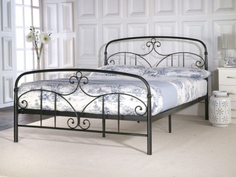 Limelight Musca 5ft Kingsize Black Metal Bed Frame