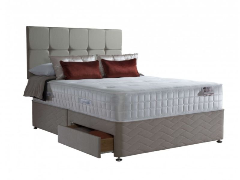 Sealy Antonio 1300 Pocket With Geltex 6ft Super Kingsize Divan Bed