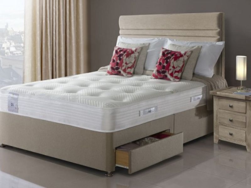 Sealy Activsleep Pocket Memory 1000 4ft6 Double Divan Bed