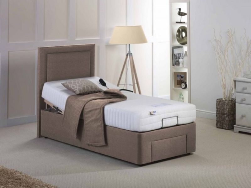 Furmanac Mibed Broncroft  6ft Super Kingsize 1000 Pocket With Latex Electric Adjustable Bed