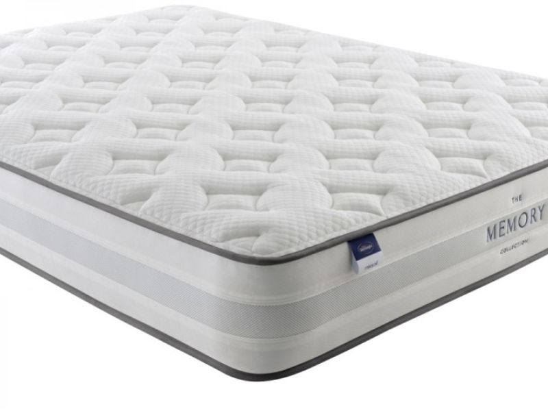 Silentnight Charm 4ft Small Double Miracoil And Memory Foam Divan Bed