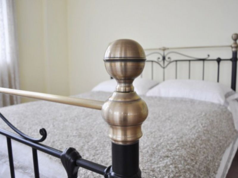 Limelight Sigma Black 5ft Kingsize Metal Bed Frame