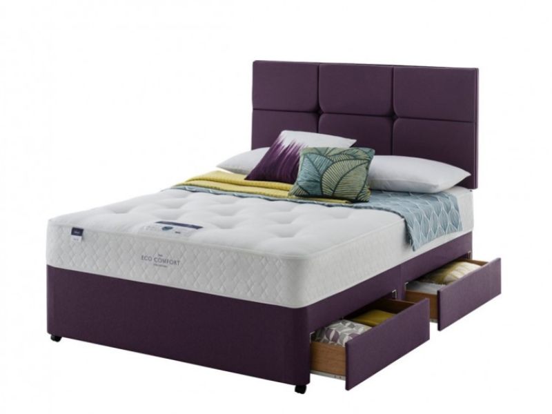 Silentnight Eco Comfort Allure 5ft Kingsize Miracoil Divan Bed