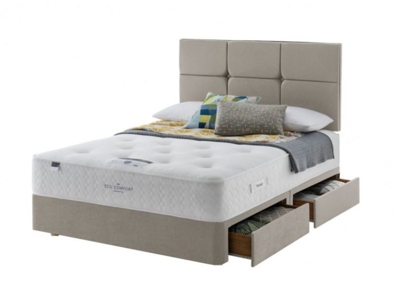 Silentnight Eco Comfort Verve 4ft6 Double 1200 Mirapocket Divan Bed