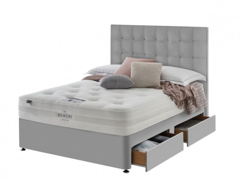 Silentnight Enchant 3ft Single 1000 Mirapocket And Memory Foam Divan Bed