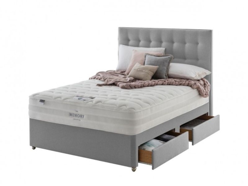 Silentnight Spirit 3ft Single 2000 Mirapocket And Memory Foam Divan Bed