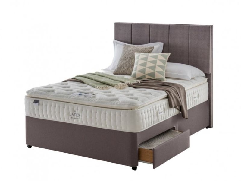 Silentnight Element 4ft6 Double 1000 Mirapocket And Latex Divan Bed